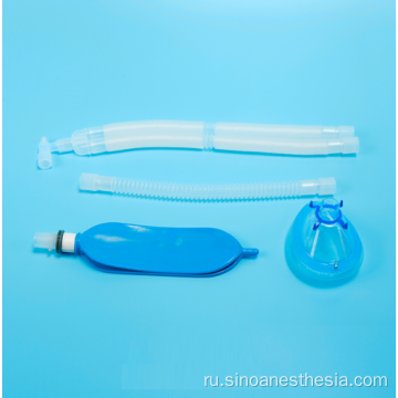 Расширяемый гофрированный дыхательный контур для анестезии